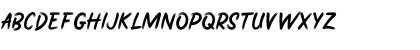 Stricken Brush Regular Font