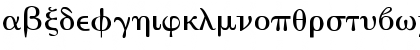 Markdings Greek Regular Font