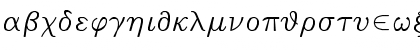 SWGrekc Regular Font