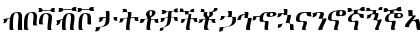 EthiopicTimesSSK Regular Font