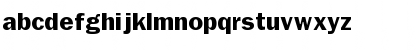 FranklinGothicBlackSSK Regular Font