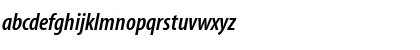 MyriadCn-SemiBold Semi BoldItalic Font