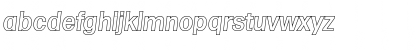AdamBeckerOutline-Medium Italic Font
