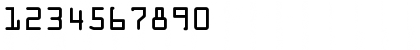 OCR A BQ Regular Font