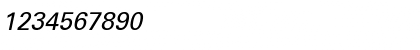 Univers 55 Italic Font