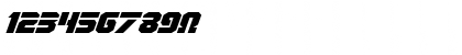 OmegaForce Expanded Italic Expanded Italic Font