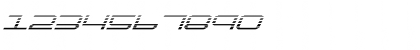 QuickTech Gradient Italic Italic Font