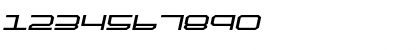 QuickTech Semi-Italic Semi-Italic Font