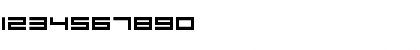 F-Zero GX Menu Font Bold Bold Font
