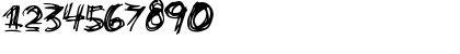 Over Writing Regular Font