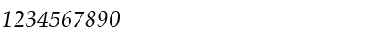 Palatino CE Italic Font