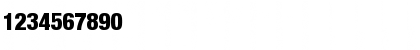 QTHelvetCnd-Black Regular Font