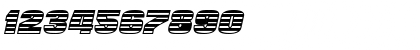 StriperBoldCaps Italic Font