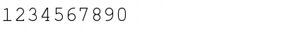 ER Courier Regular Font