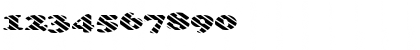 FZ ROMAN 4 STRIPED EX Normal Font