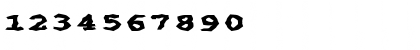 FZ WACKY 69 EX Normal Font