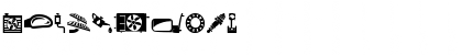Car Parts Regular Font