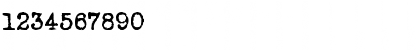 LoveLetterTypewriter Regular Font