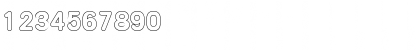 AndreasBeckerOutline Bold Font