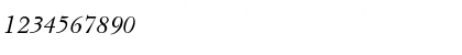 Baskerville Light SSi Light Italic Font