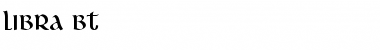 Libra Regular Font Title Preview