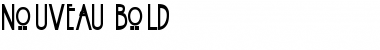 Nouveau Bold Font Title Preview