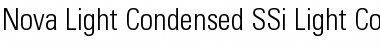 Nova Light Condensed SSi Light Condensed Font Title Preview