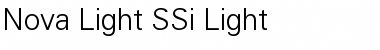 Nova Light SSi Light Font Title Preview