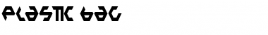 Plastic Bag Normal Font Title Preview
