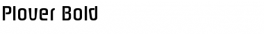 Plover Bold Font Title Preview