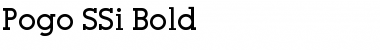 Pogo SSi Bold Font Title Preview