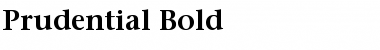 Prudential fed Font Title Preview