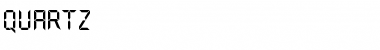 Quartz Regular Font Title Preview