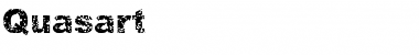 Quasart Regular Font Title Preview