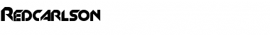 Redcarlson Regular Font Title Preview