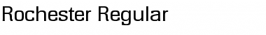 Rochester Regular Font Title Preview