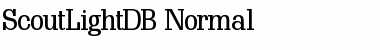 ScoutLightDB Normal Font Title Preview