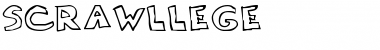 Scrawllege Normal Font Title Preview