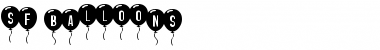 SF Balloons Regular Font Title Preview