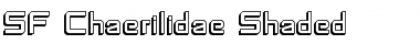 SF Chaerilidae Shaded Regular Font Title Preview