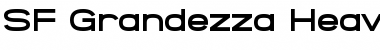 SF Grandezza Heavy Font Title Preview