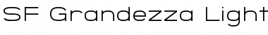 SF Grandezza Light Font Title Preview