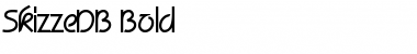 SkizzeDB Bold Font Title Preview