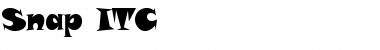 Snap ITC Regular Font Title Preview