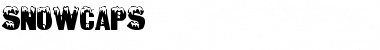SnowCaps Regular Font Title Preview