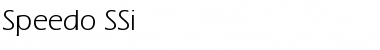 Speedo SSi Regular Font Title Preview