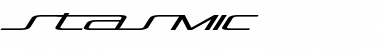 Stasmic Regular Font Title Preview