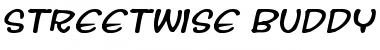 Streetwise buddy Regular Font Title Preview