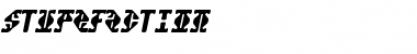 Stupefaction Regular Font Title Preview