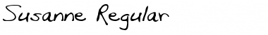 Susanne Regular Font Title Preview